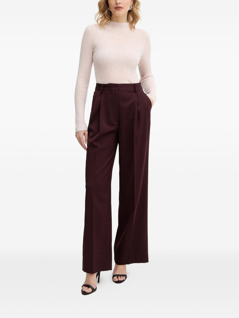 BOSS ribbed-knit sweater outlook