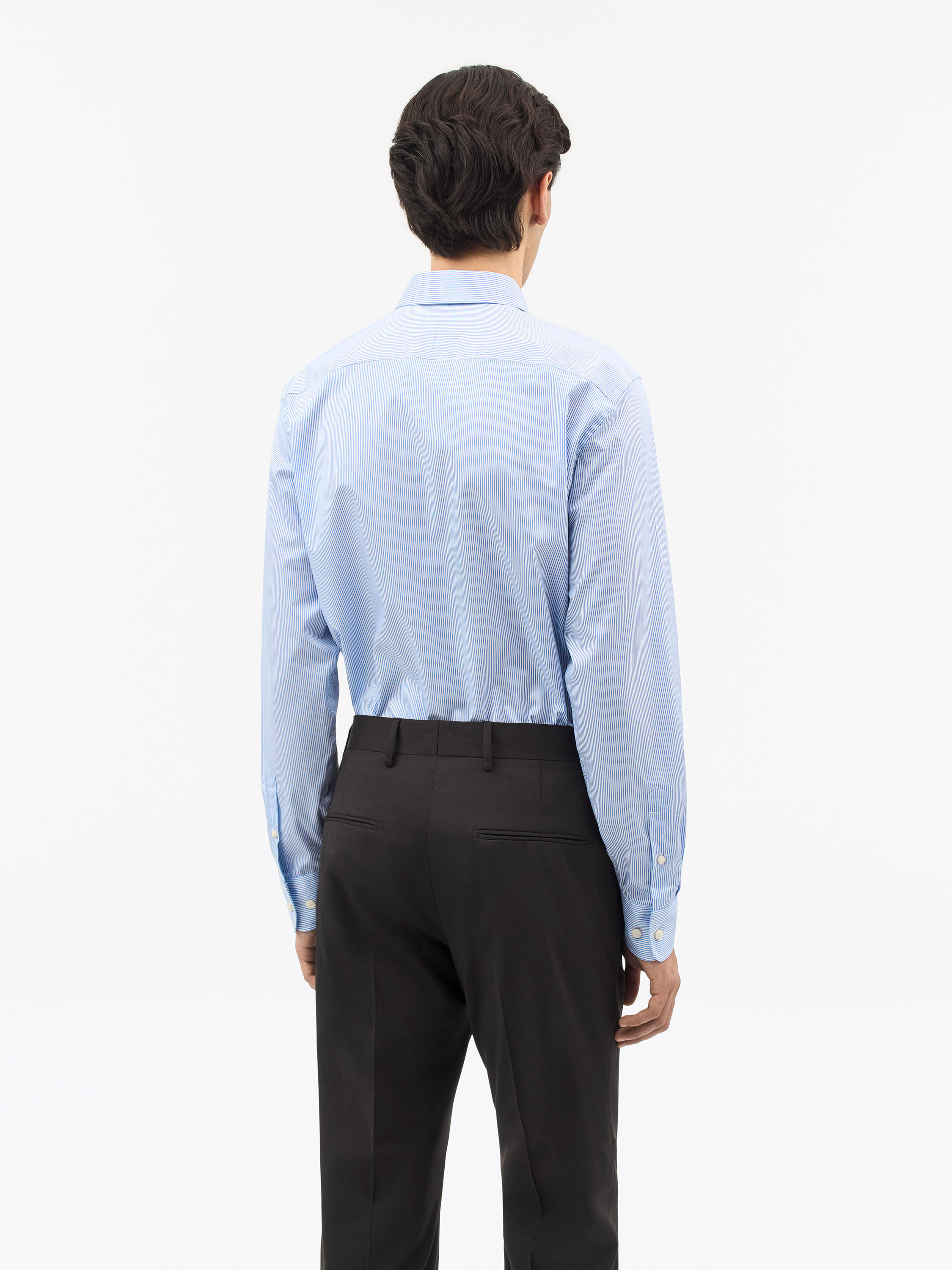 Adley C Cotton Stripe Shirt - 4