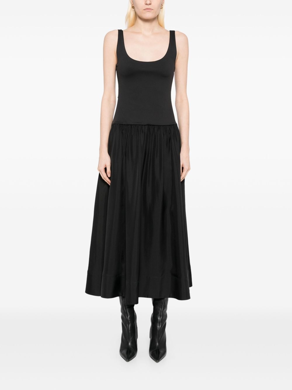 drop-waisted dress - 2