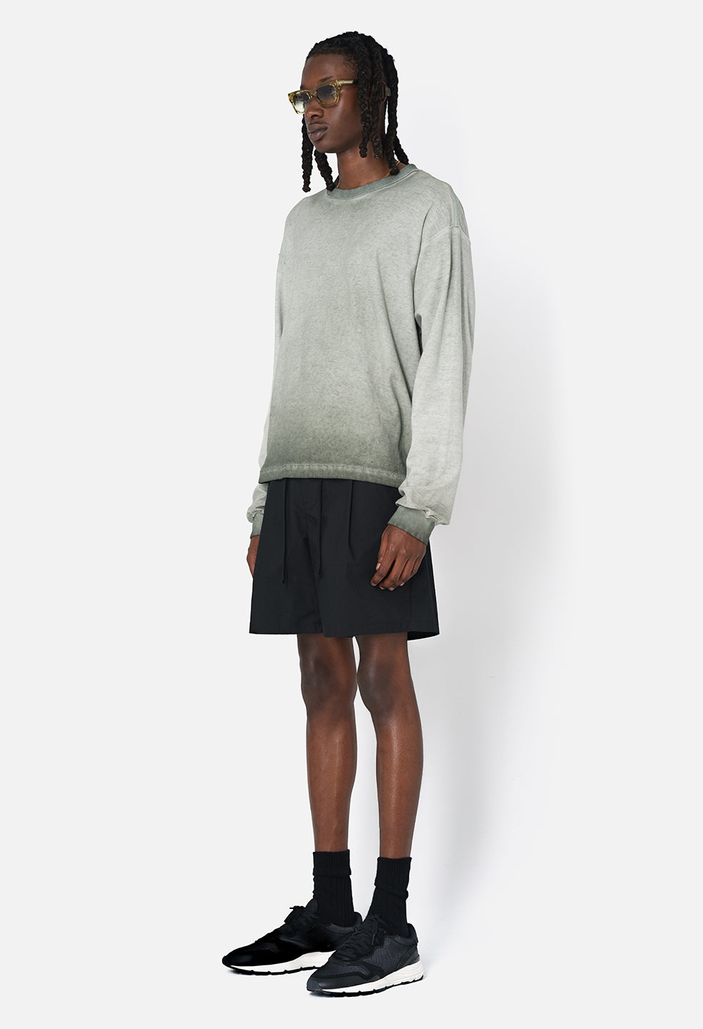 REVERSED CROPPED LS TEE - 4