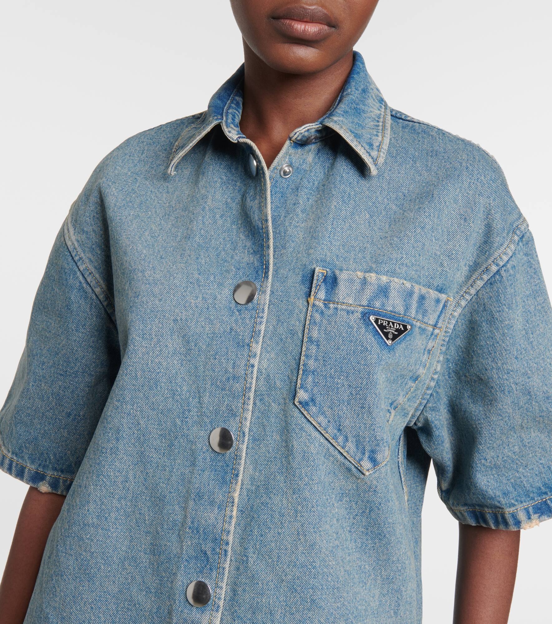 Denim shirt - 4