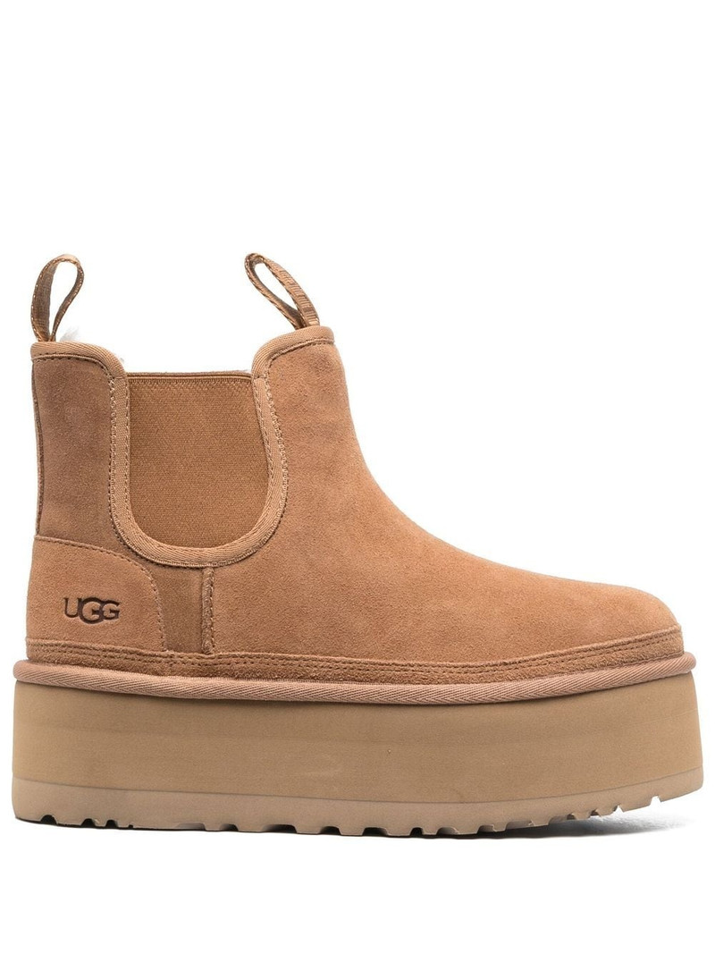 Classic Mini platform ankle boots 1