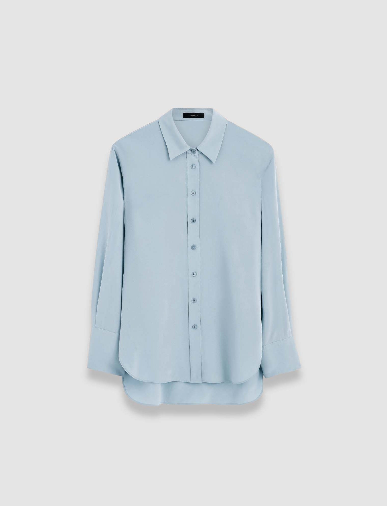 Joe Silk Crepe de Chine Blouse - 1