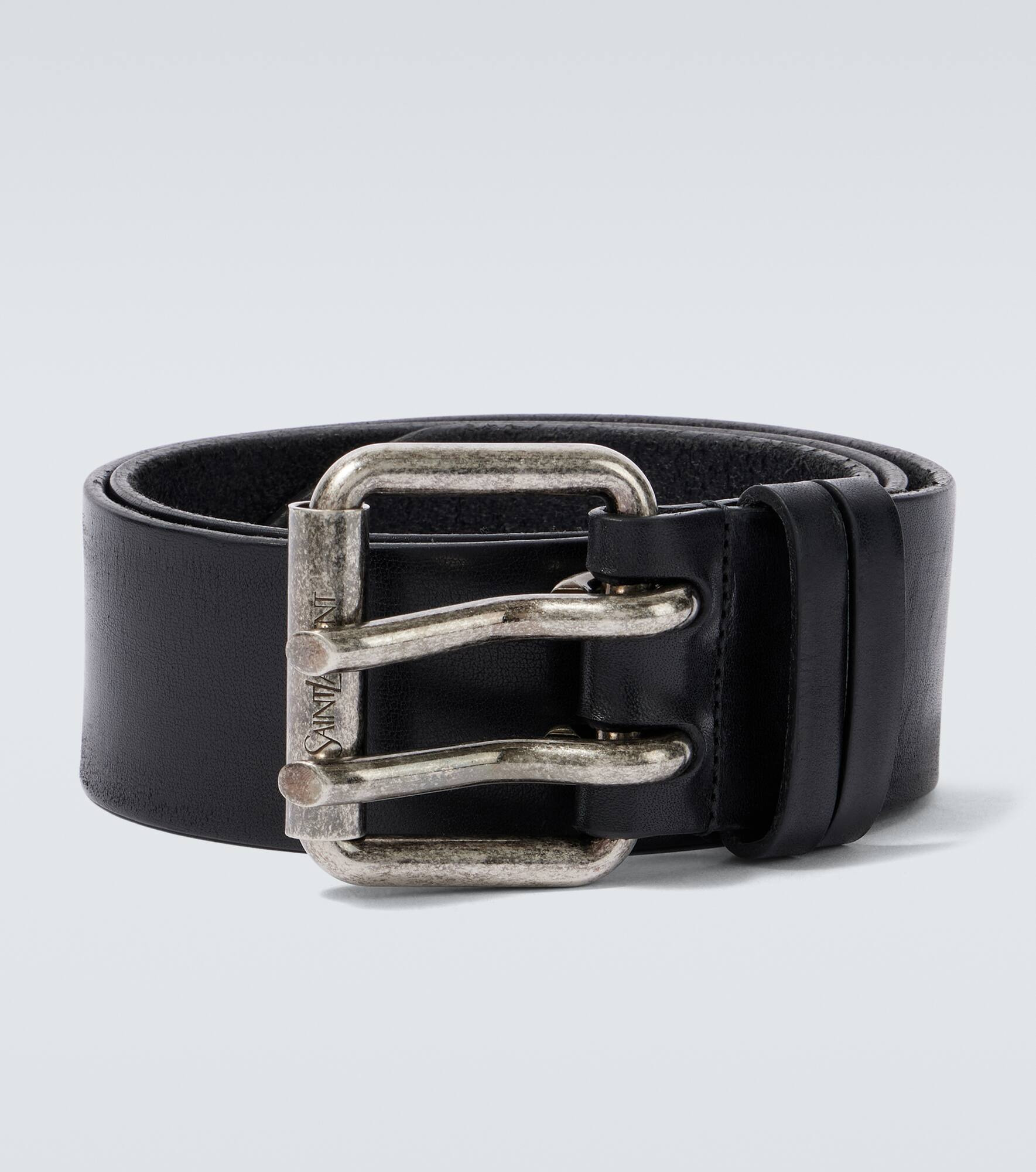 Motorcycle leather belt - 1