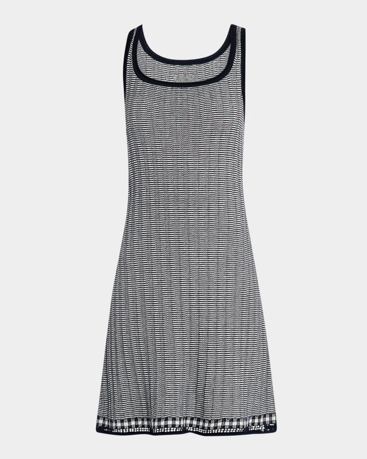 Fine Stripe Tank Dress - 1