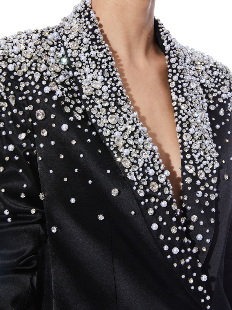 IVAN CRYSTAL EMBELLISHED BLAZER 5