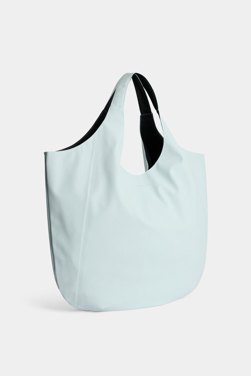 Stutterheim Svea Puffer Bag Matte Frost Grey outlook