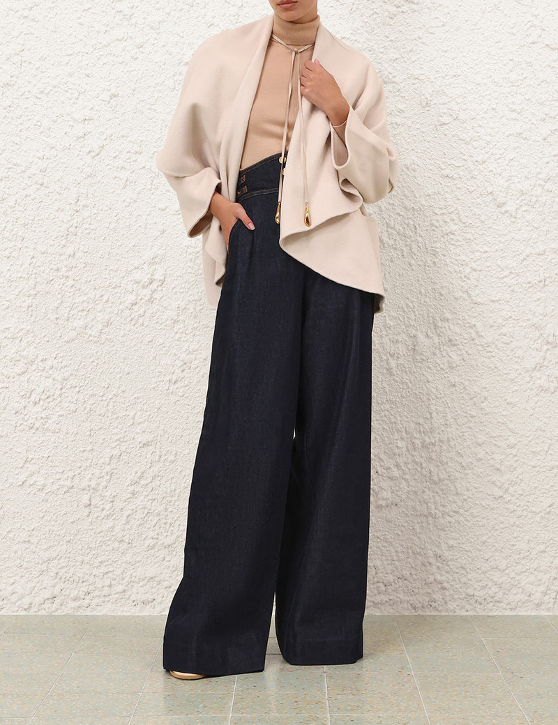 REBELLION TIE NECK CAPE 7