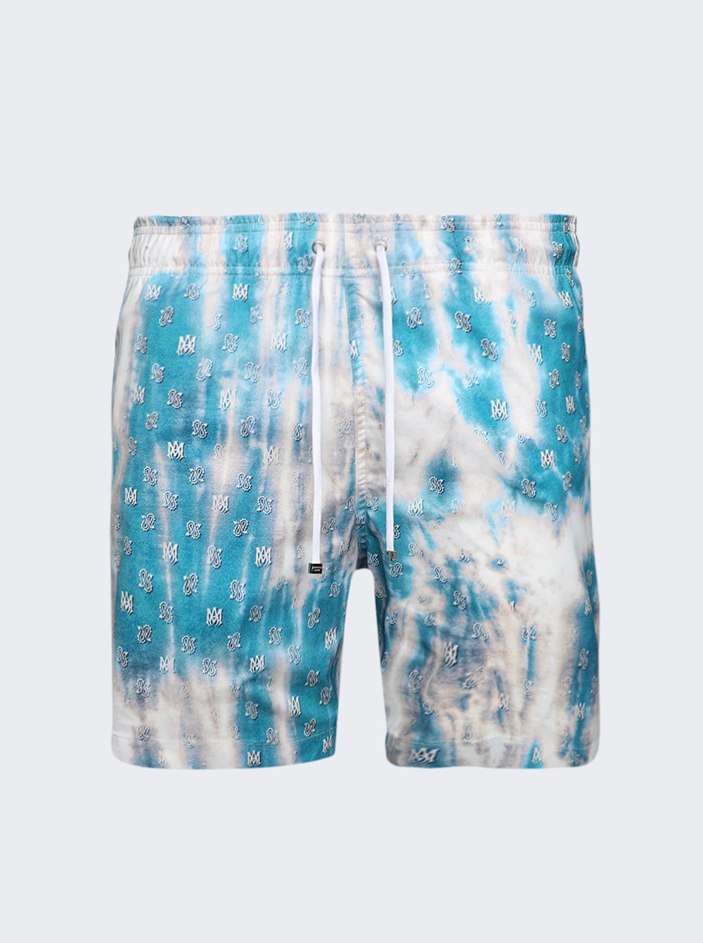 Bleached MA Paisley Swim Shorts Blue - 1