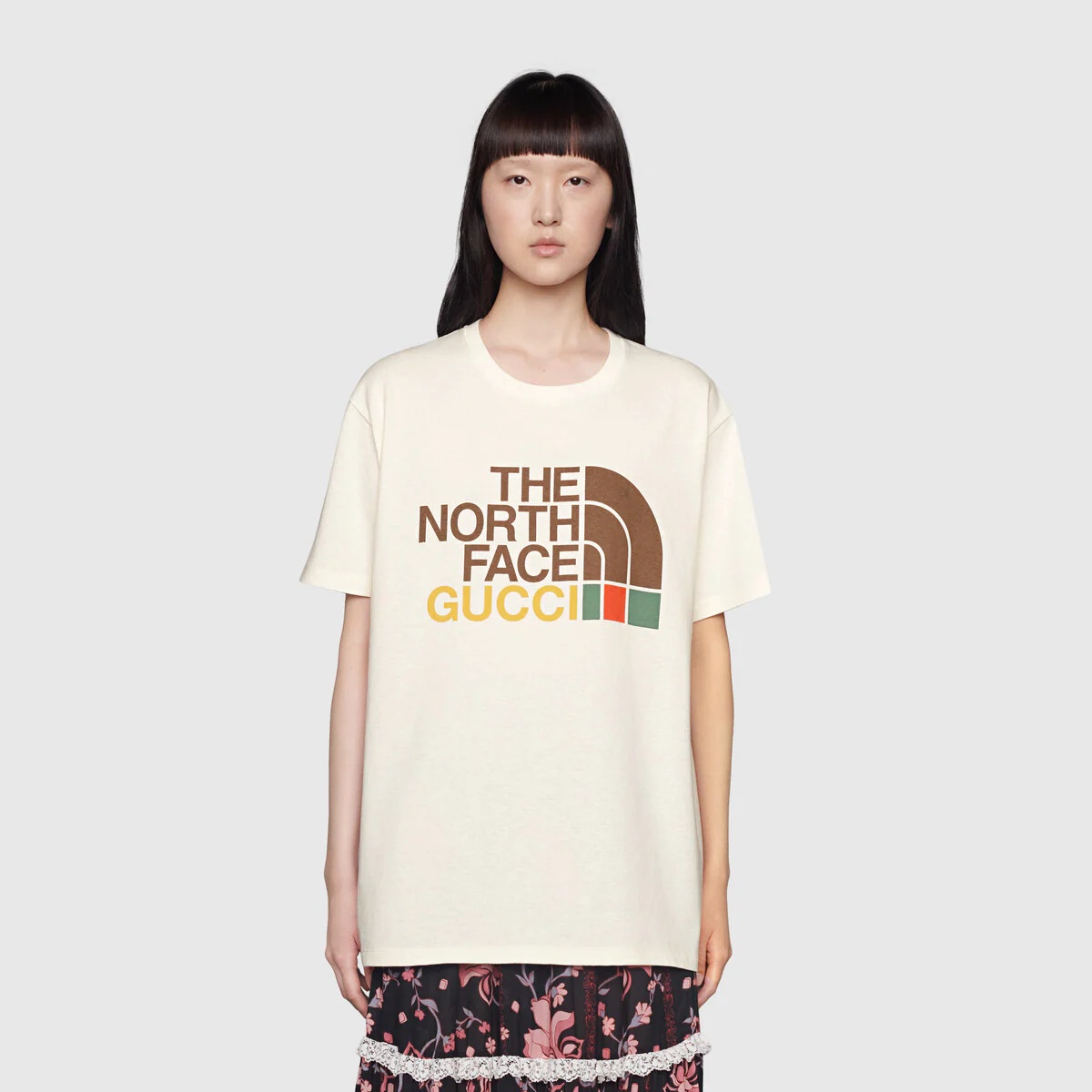 The North Face x Gucci cotton T-shirt - 3