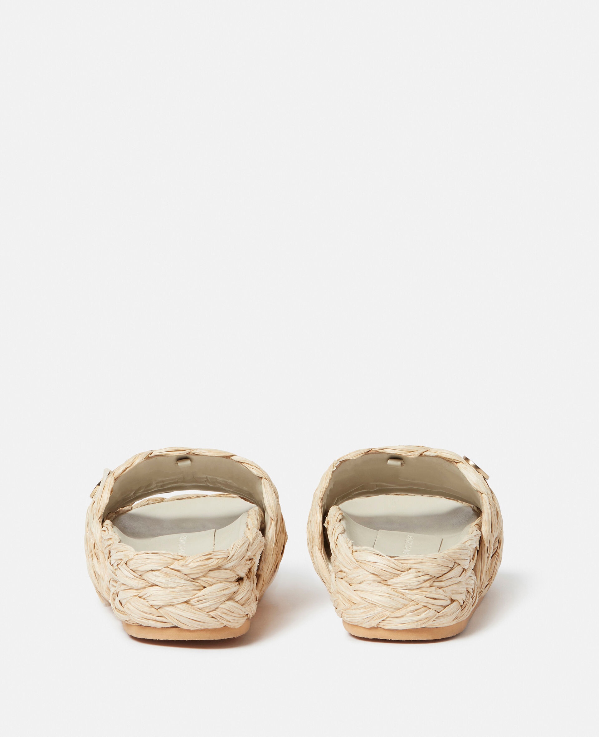 Skyla Raffia Slides - 4