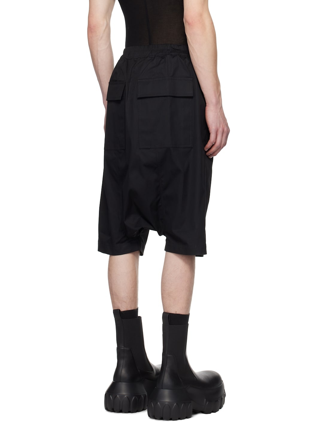 Black Hollywood Rick's Pods Shorts - 3