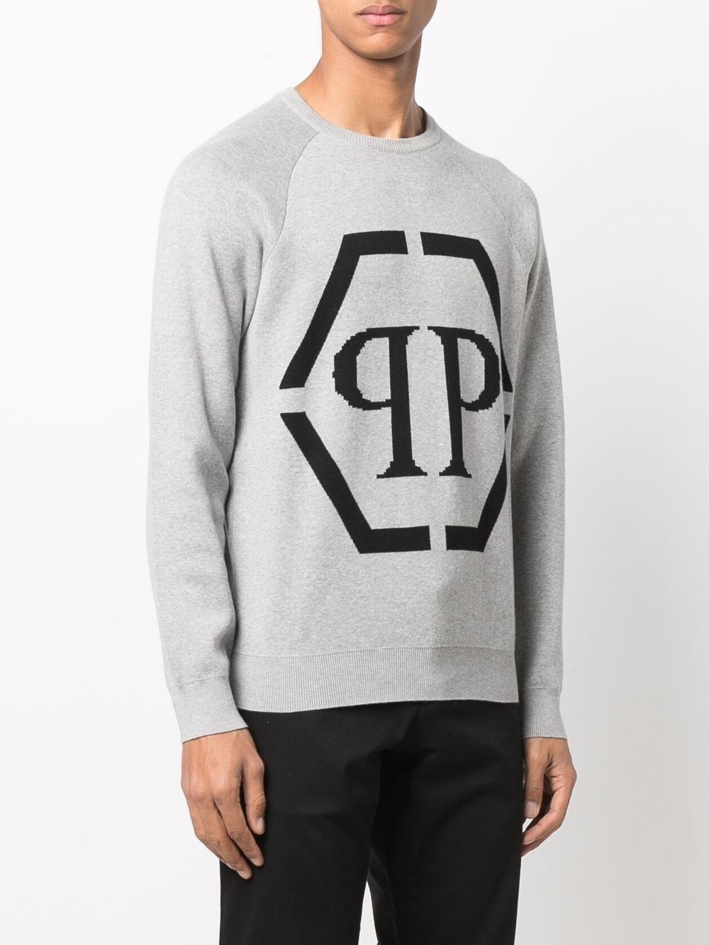 logo-print sweatshirt - 3