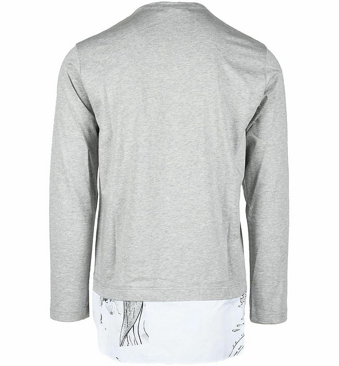 Men's Light Gray T-Shirt - 2