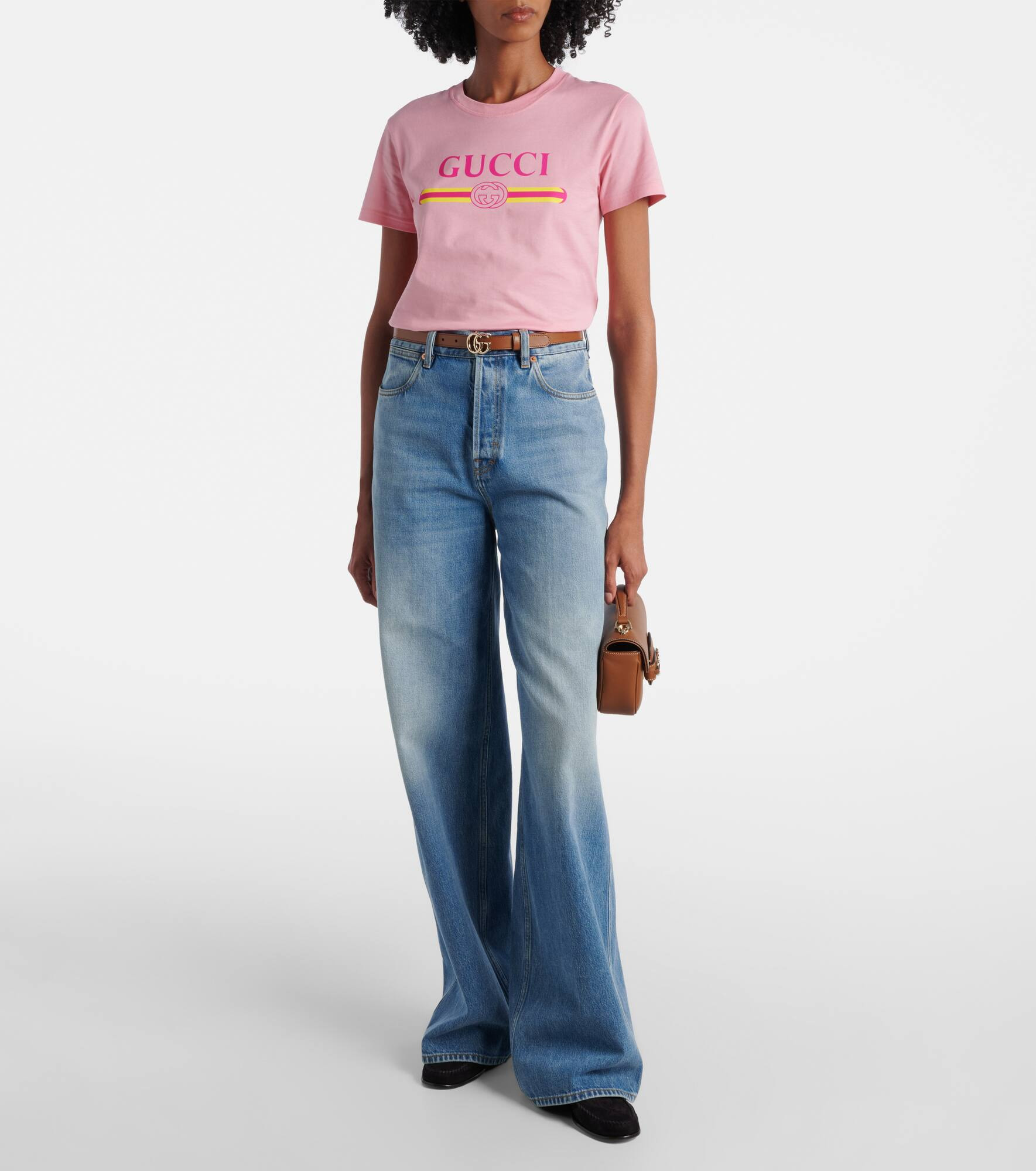 Printed cotton jersey T-shirt - 2