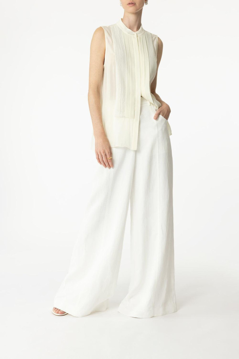 TWP Dee's Coated Linen Trouser outlook