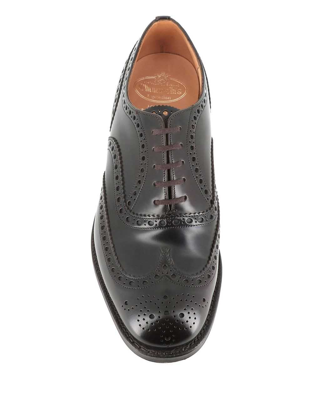 Burwood leather oxford brogues - 4