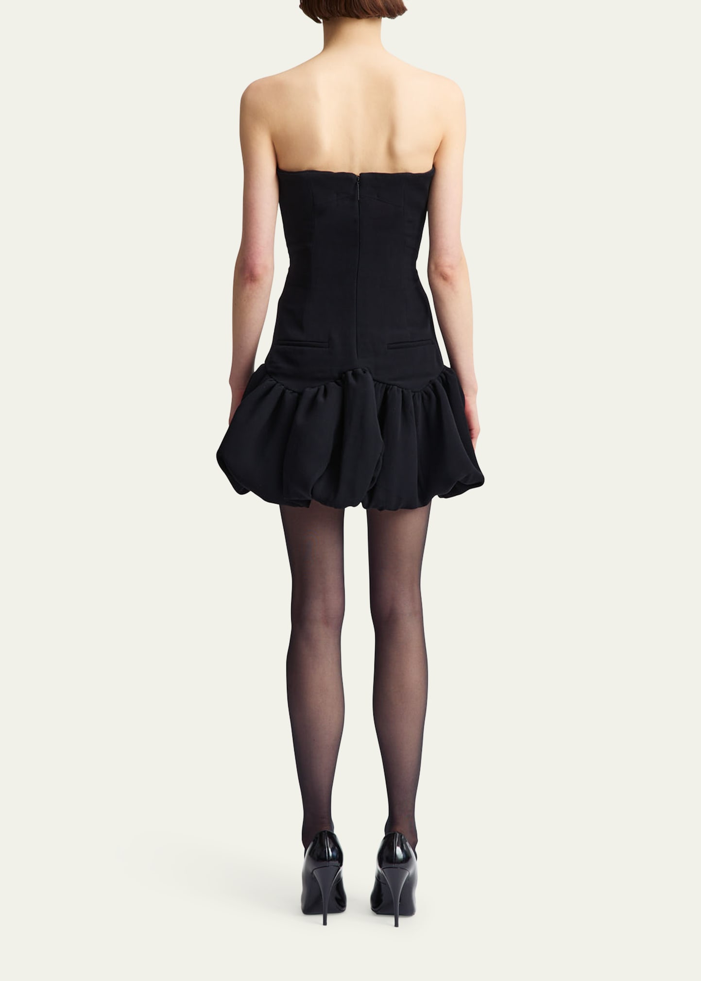 Garance Strapless Drop-Waist Mini Dress - 3