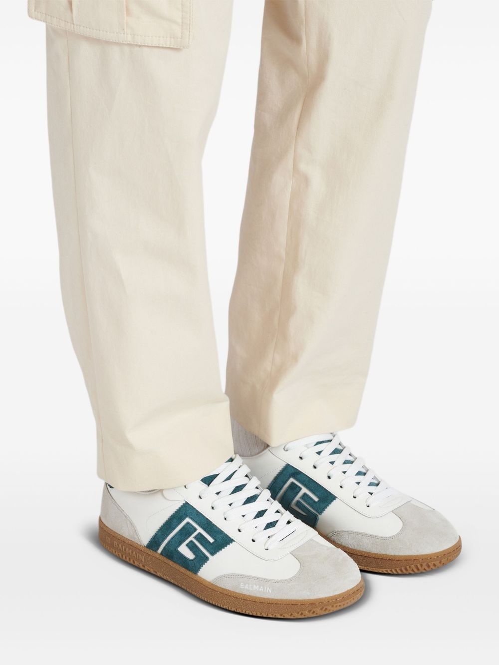 Swan low-top sneakers - 7