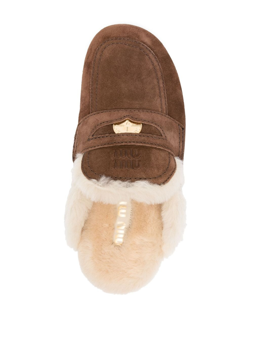 logo-embossed slippers - 4