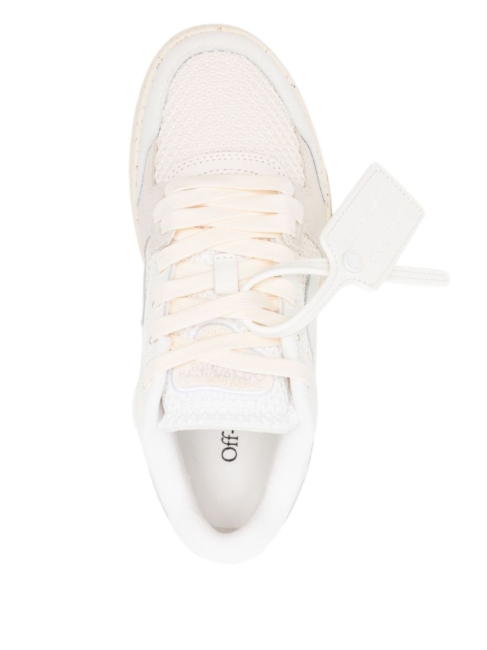 panelled sneakers - 4