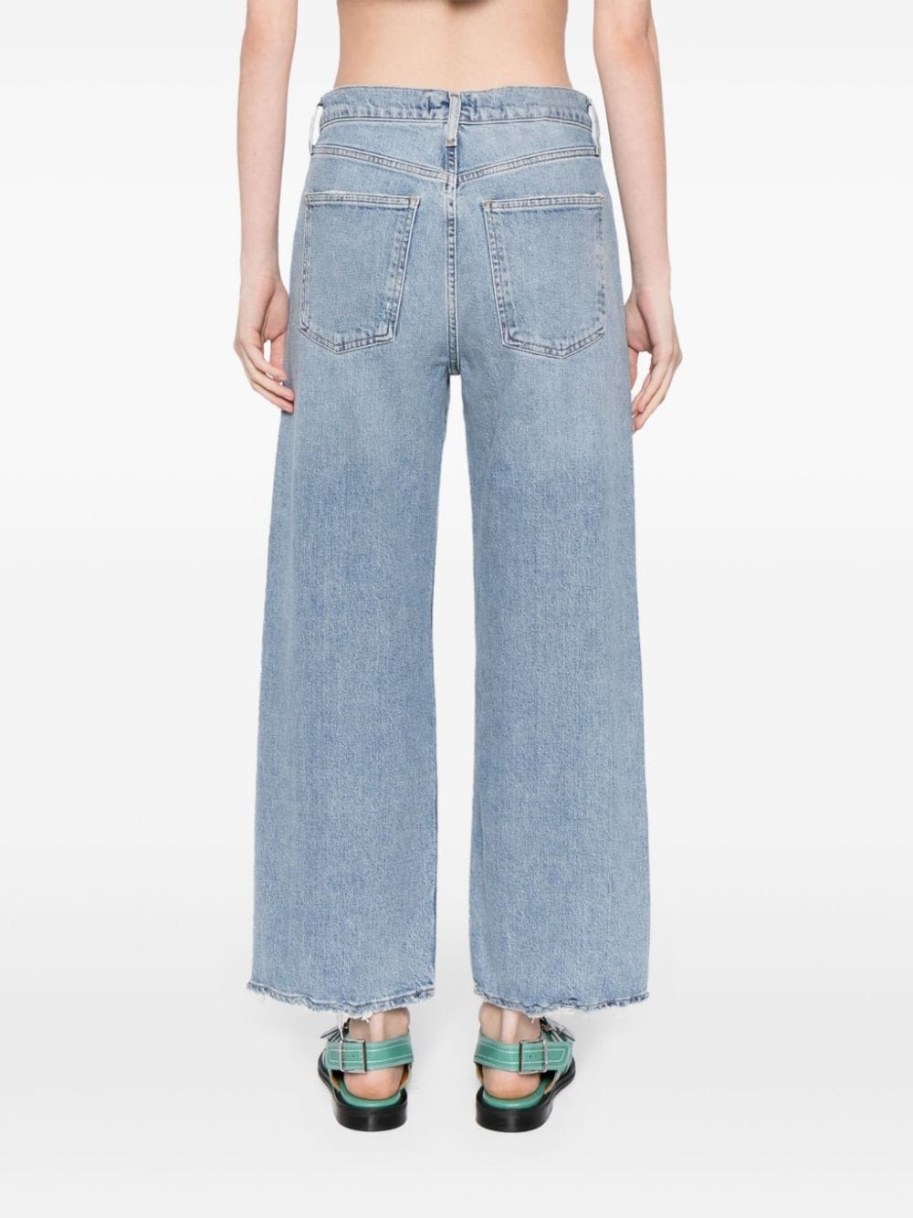 Harper mid-rise cropped jeans - 4