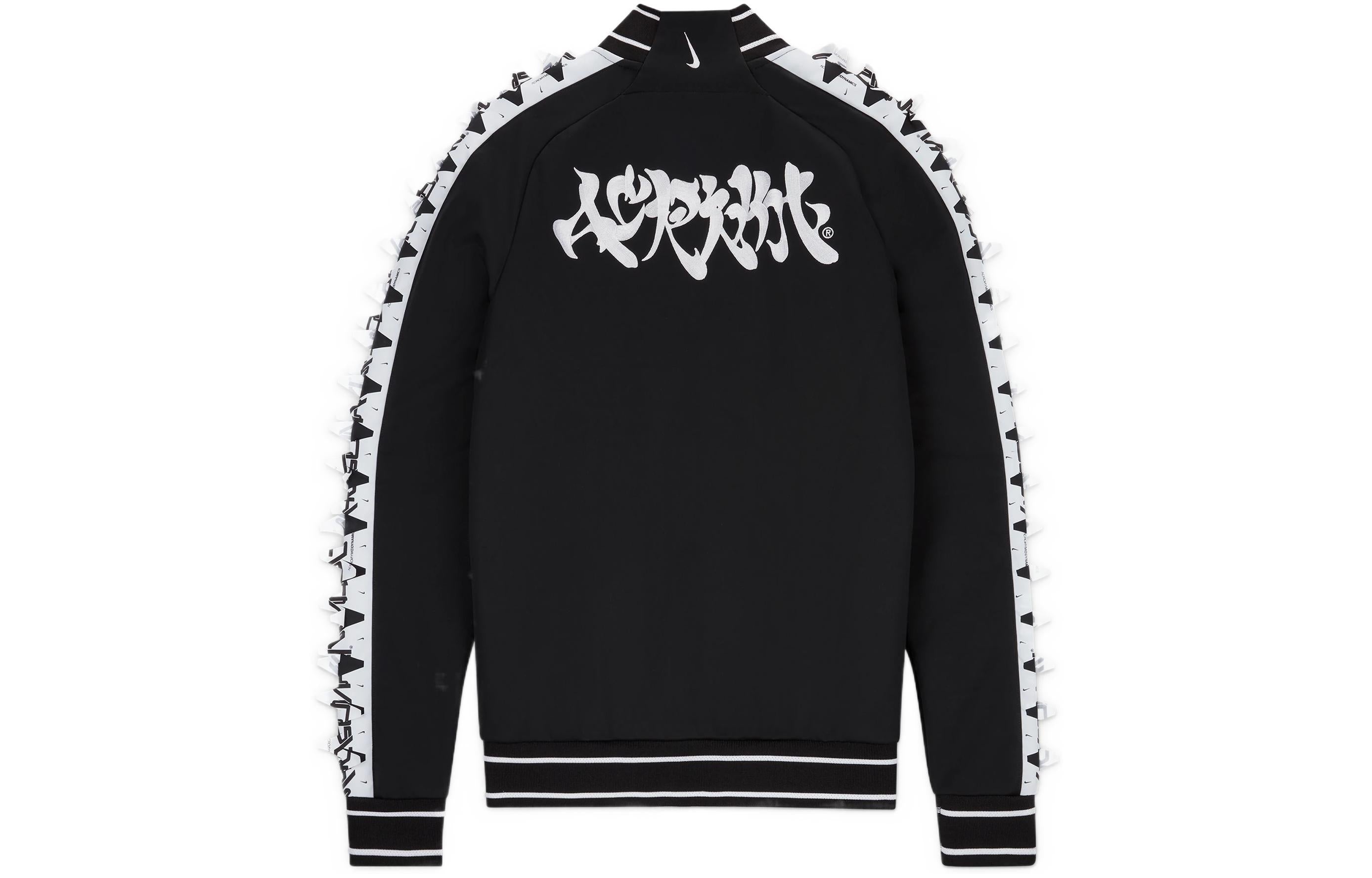 Men's Nike x ACRONYM Crossover Contrasting Colors Sleeve Stand Collar Woven Sports Jacket Us Edition - 2