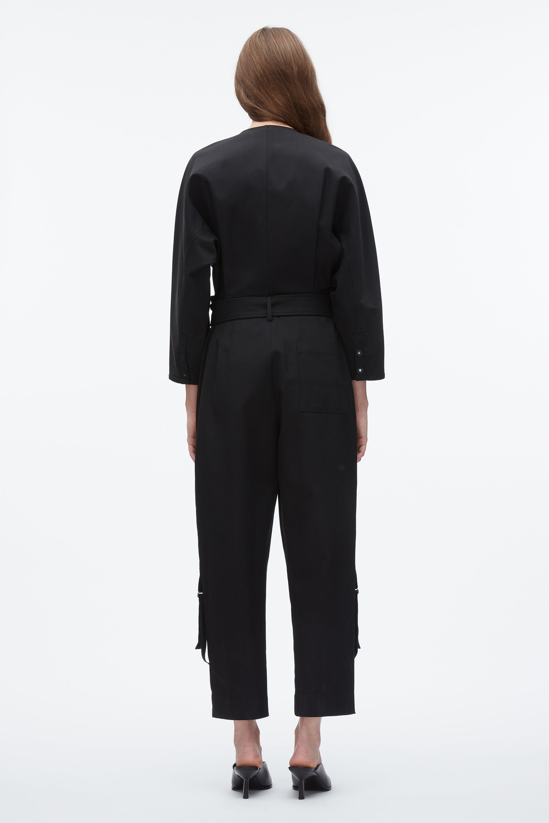 Belted Utility Jumpsuit - 5