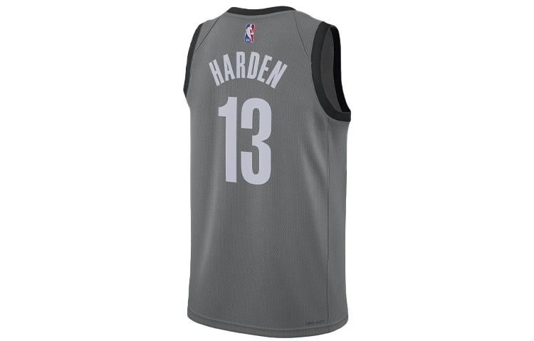 Nike NBA Brooklyn Kevin Durant 20 Basketball Jersey 'Grey White' CV9469-002 - 3