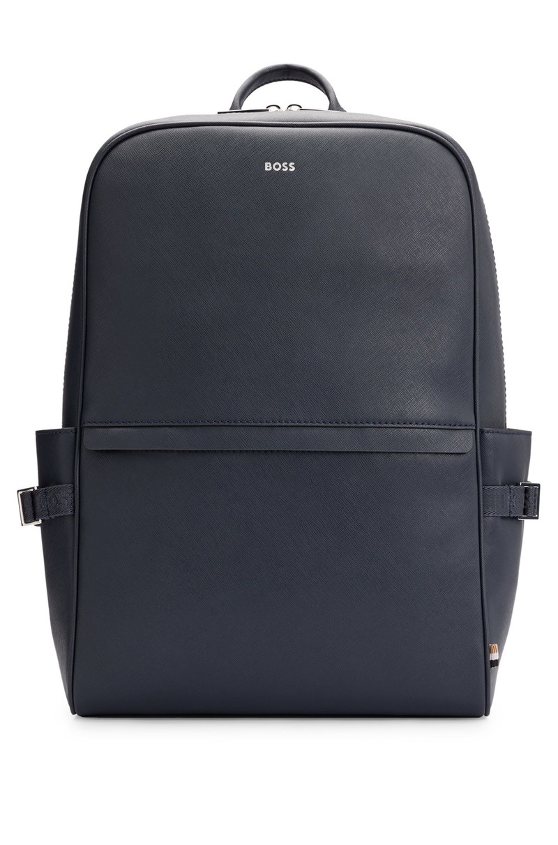 BACKPACK WITH SIGNATURE STRIPE AND LOGO DETAIL 1