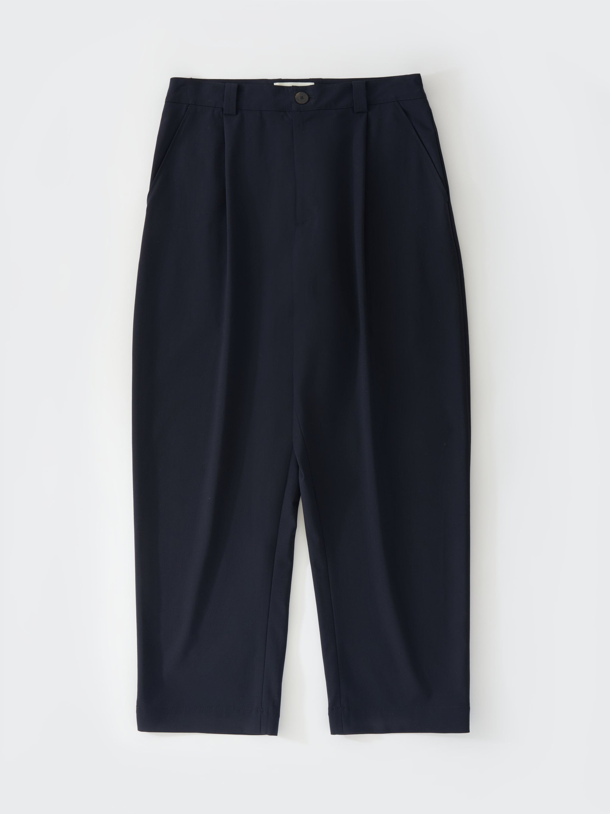 Tuck Tropical Wool Pant - 1