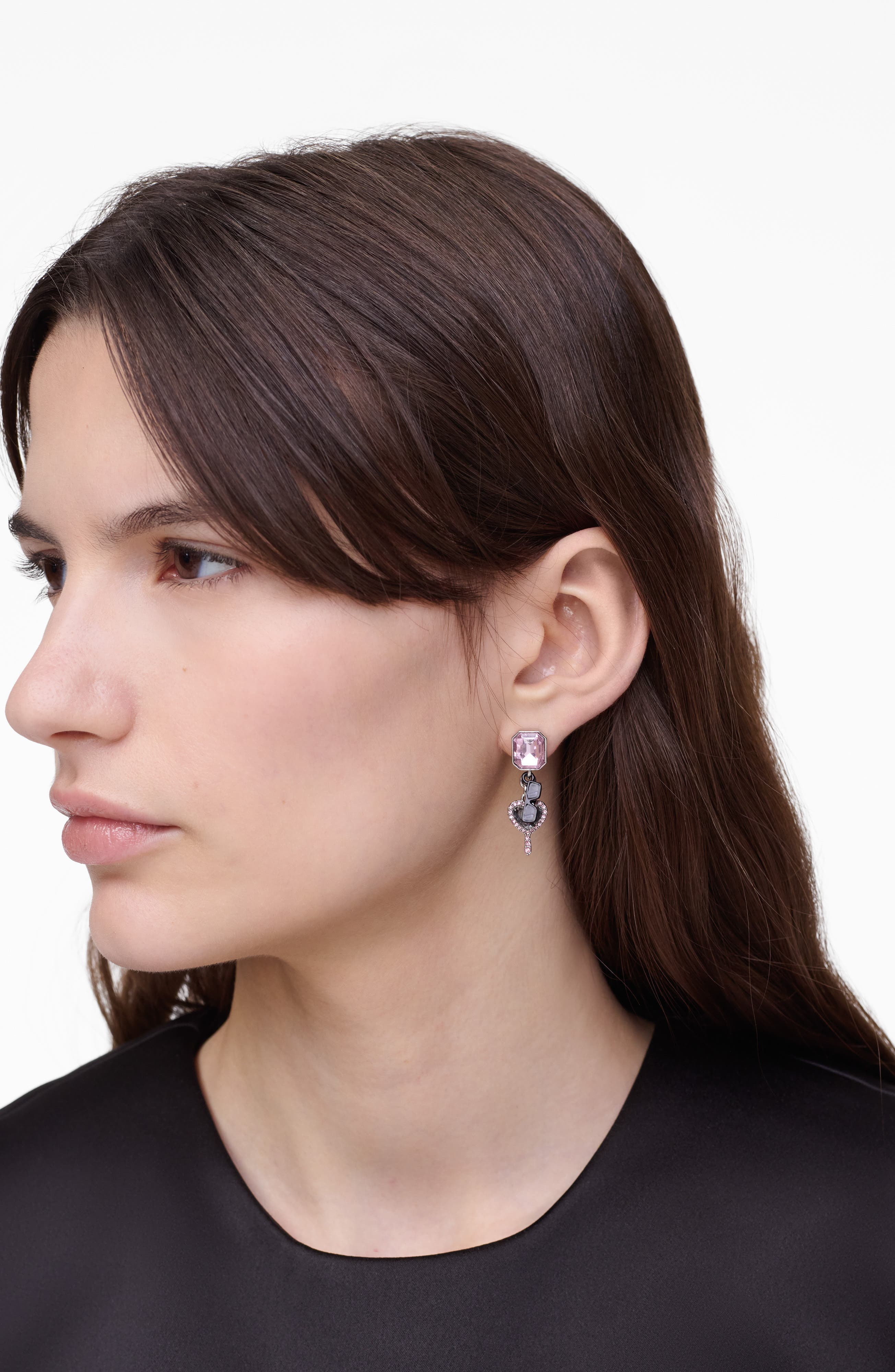 Marc Jacobs Dollhouse Charm Drop Earrings in Silver/Multi at Nordstrom - 2