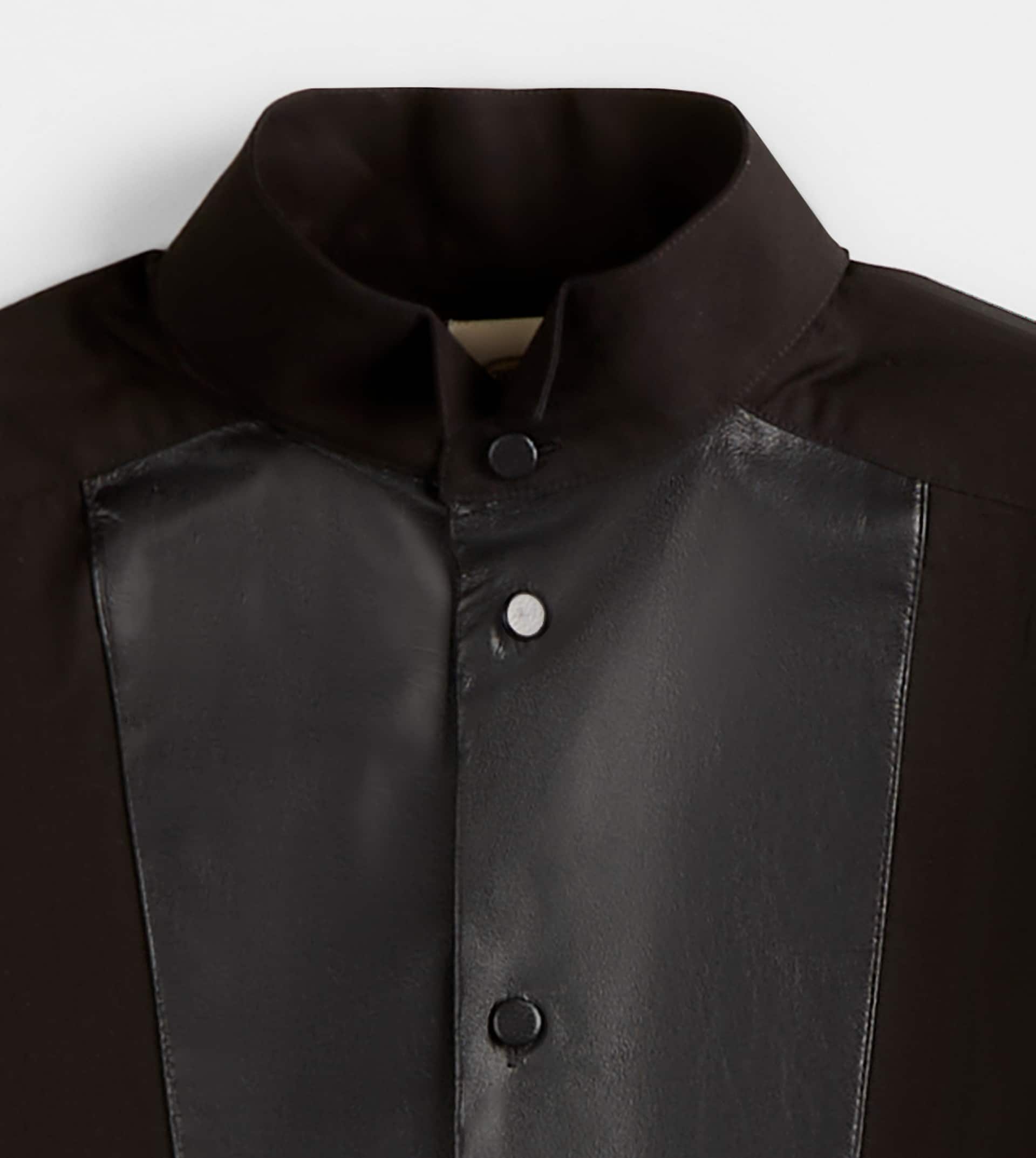 SHIRT IN COTTON - BLACK - 2