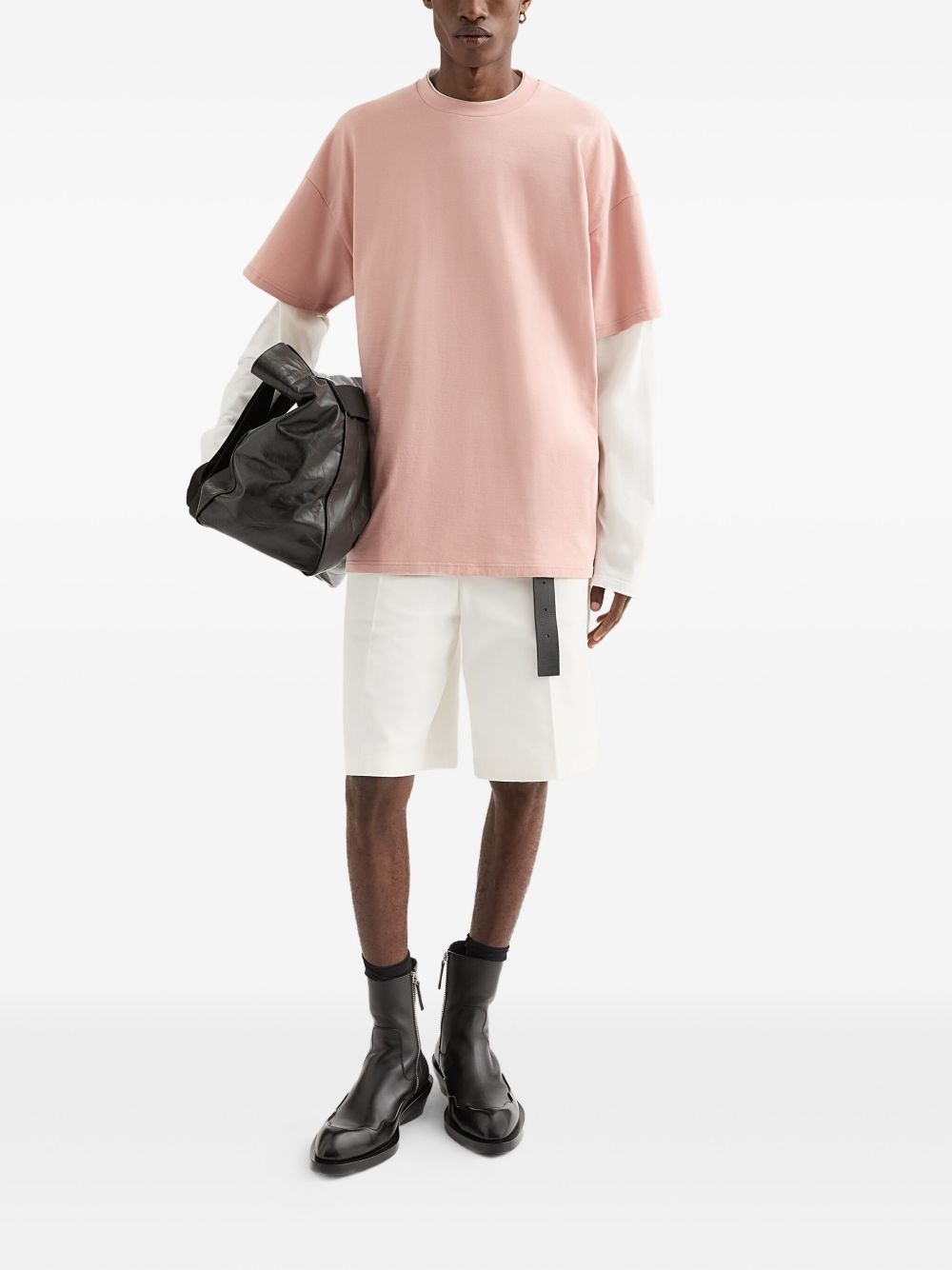 cotton crew-neck T-shirt - 2