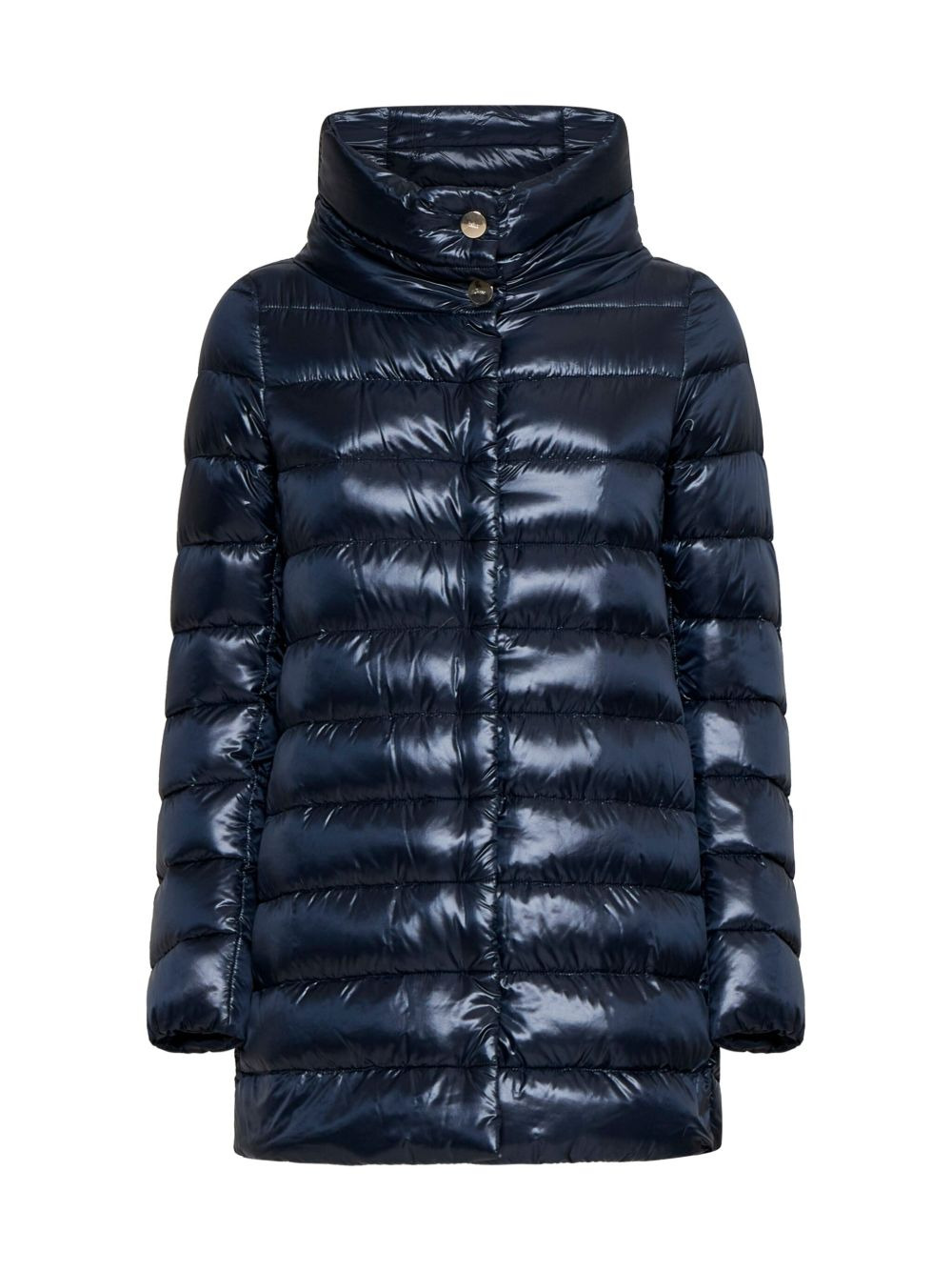 Amelia quilted high-neck coat - 2