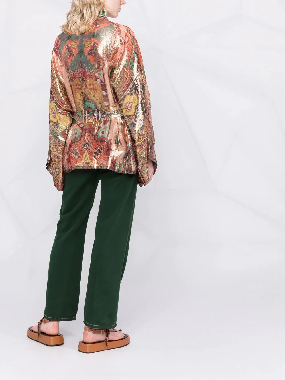 graphic-print long-sleeve jacket - 4