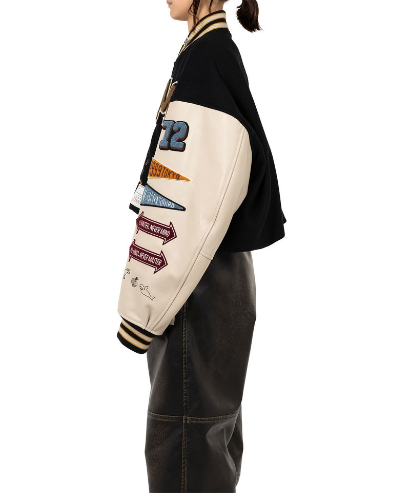 Roll-up Hem Stadium Jacket 4