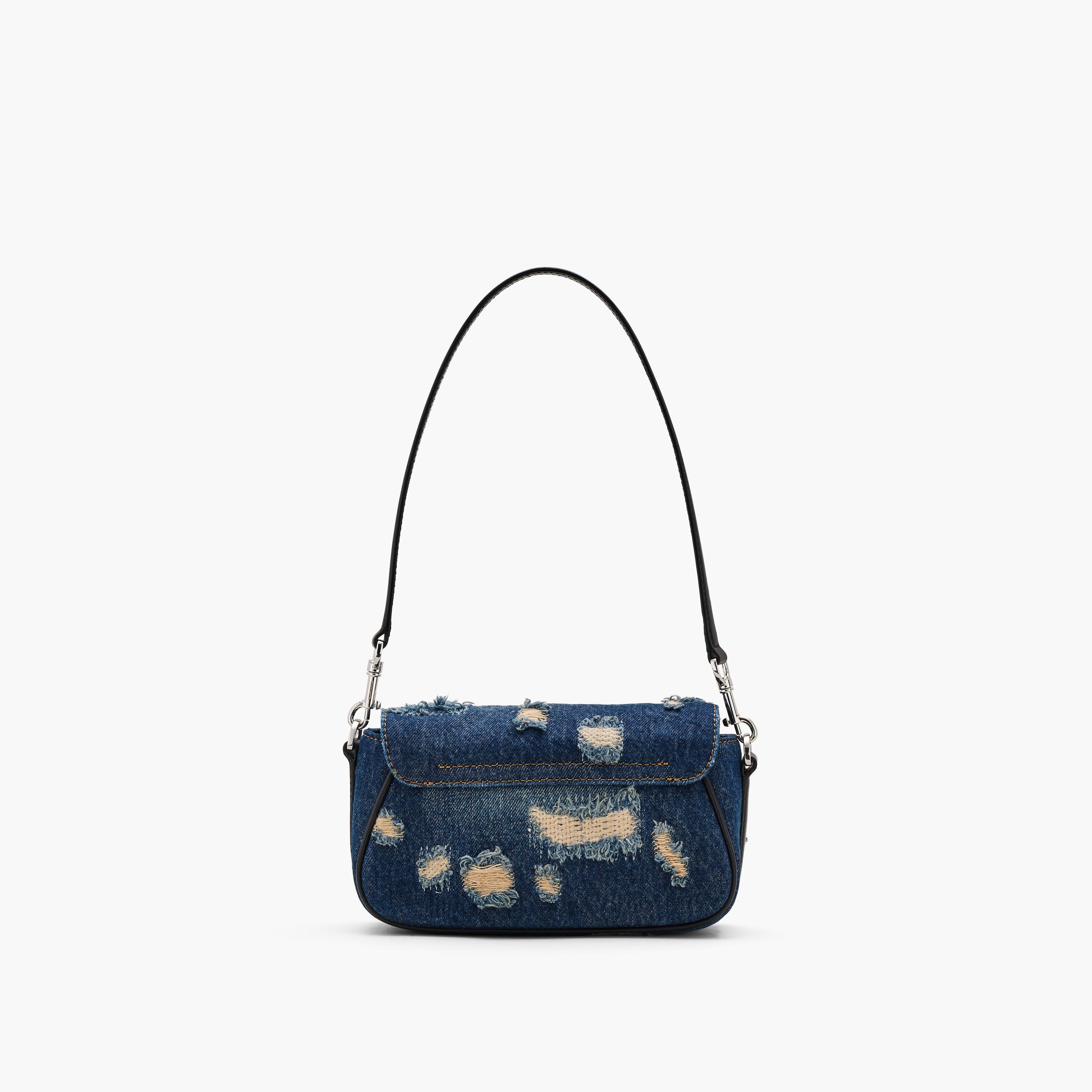 THE RIP AND REPAIR DENIM CLOVER SHOULDER BAG - 3