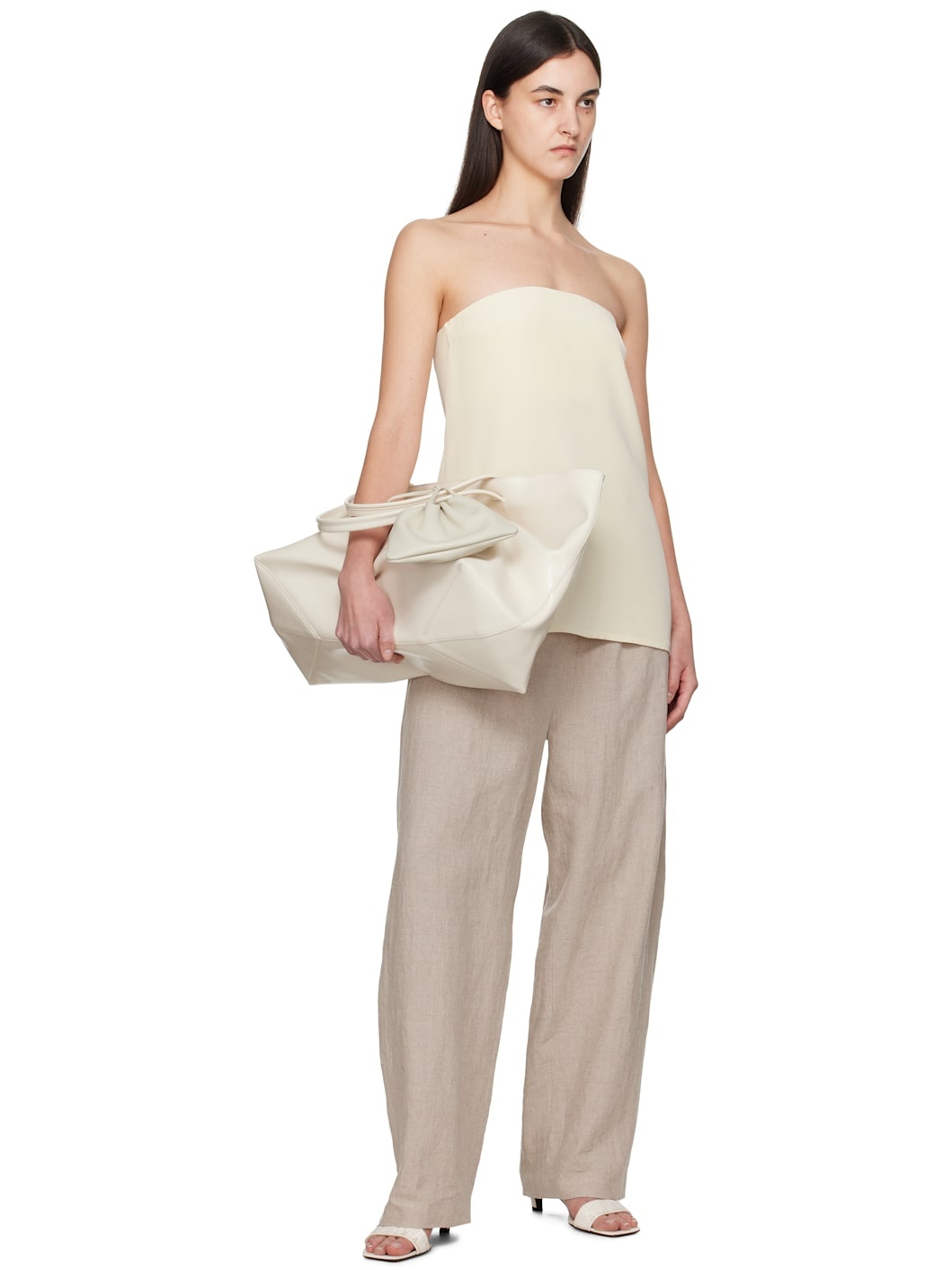 Beige Sada Trousers - 4