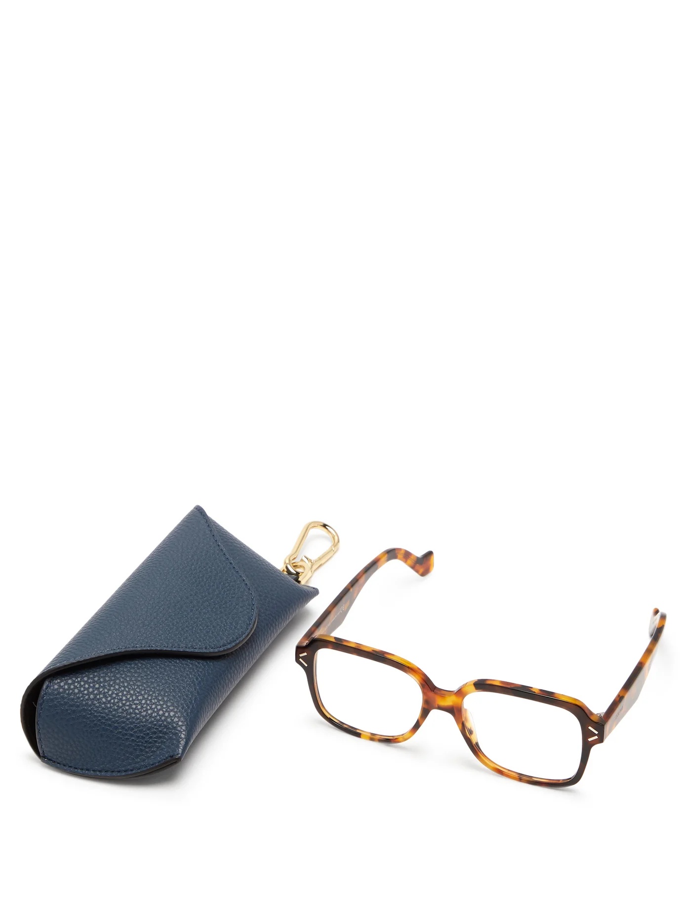 Oversized square acetate glasses - 5