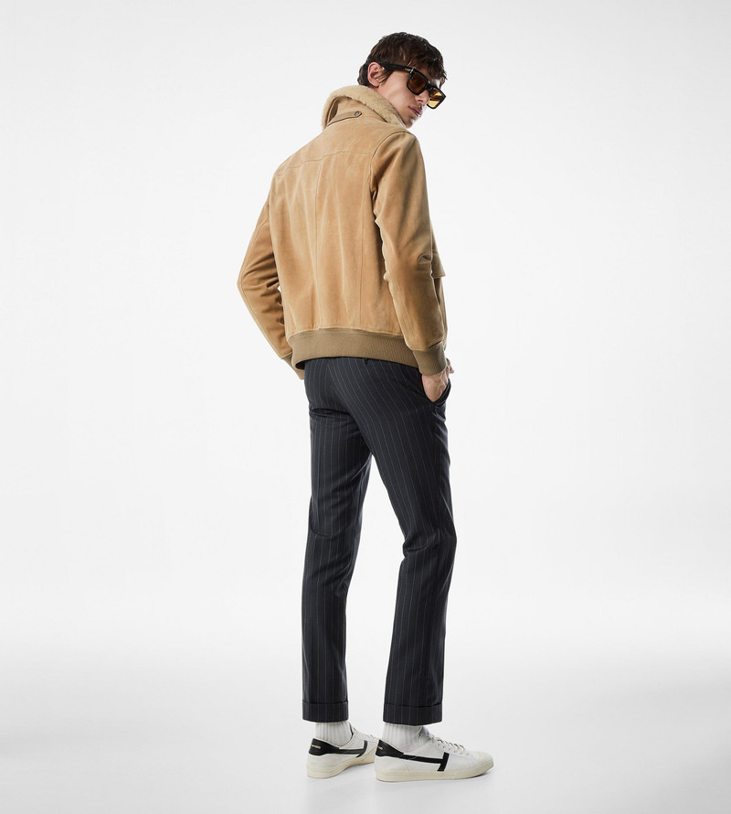 CASHMERE SUEDE BLOUSON 3