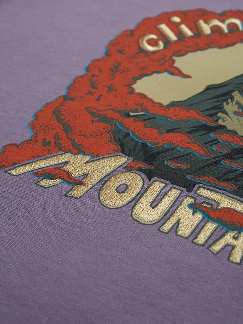 Lasse Sweater Every Mountain Lilac 5