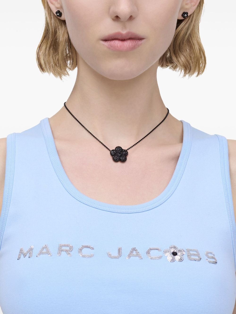 Daisy Pavé necklace - 2