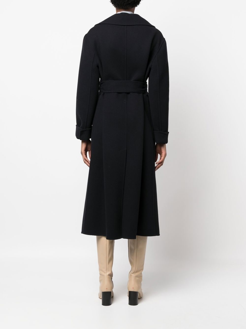 コート Jil Sander Single-breasted wool coat Jil Sander single-breasted belted coat | REVERSIBLE