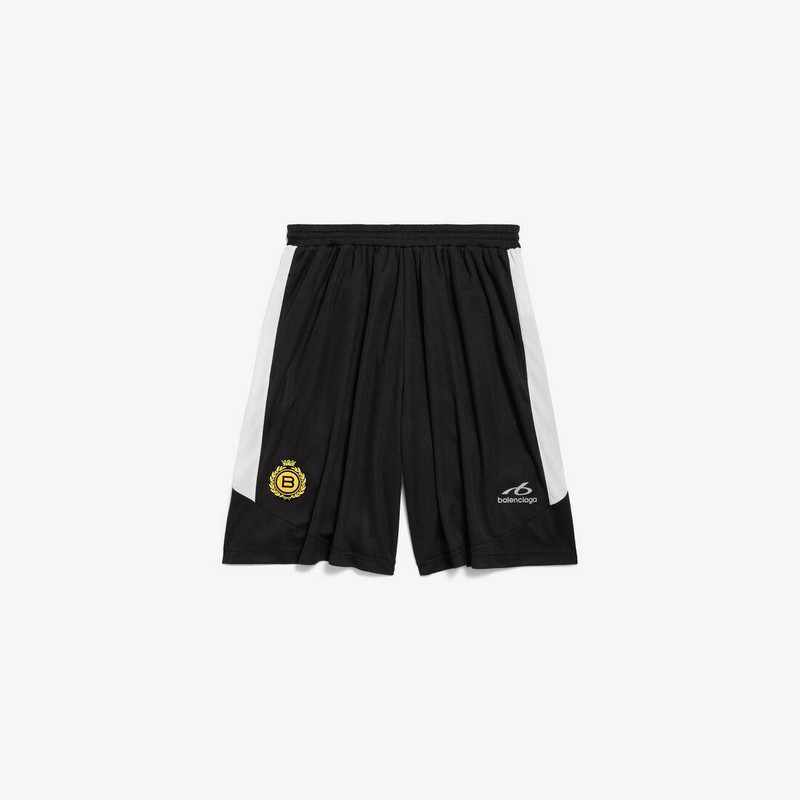 Men's Soccer Baggy Shorts in Black 1