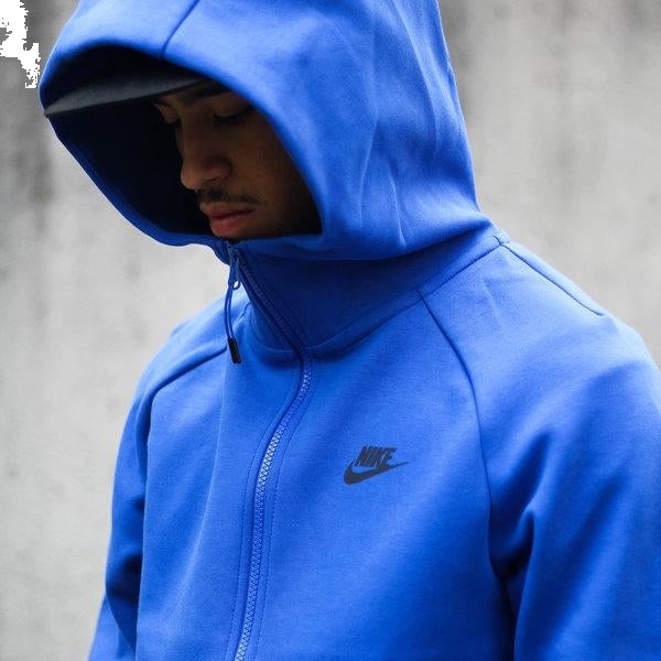 Nike Sportswear Tech Fleece Hooded Zip Jacket 'Blue' 928484-480 - 2