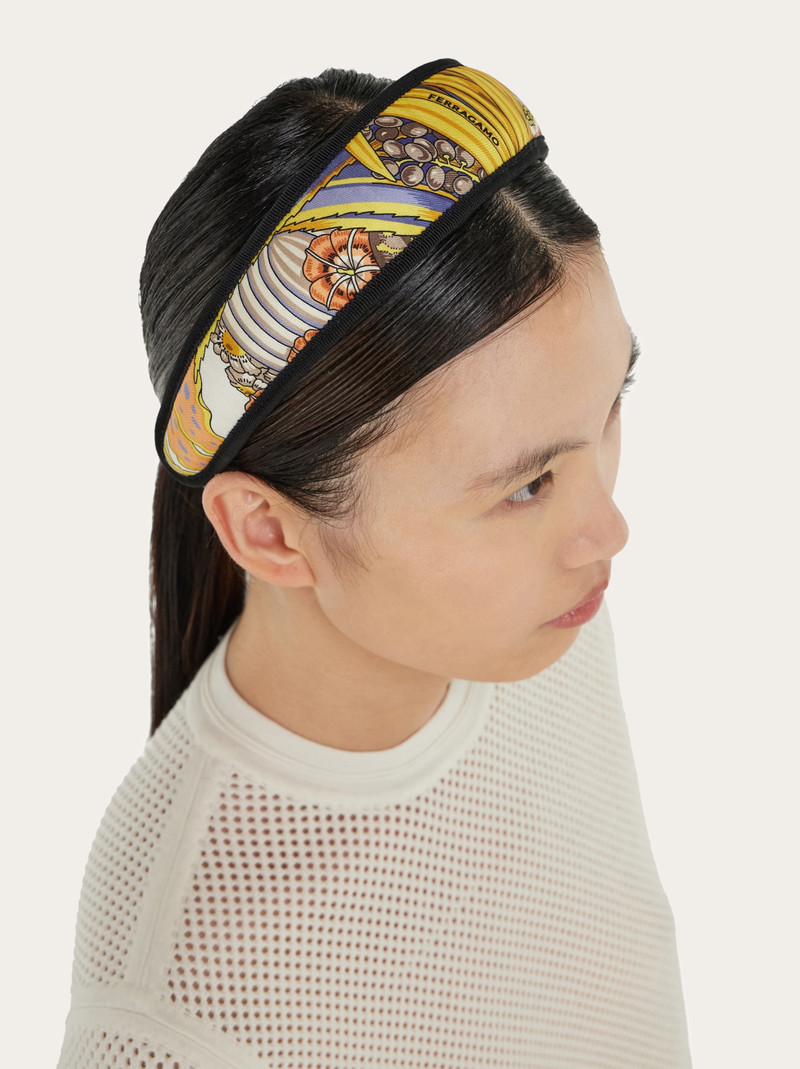 Rooster print headband 3