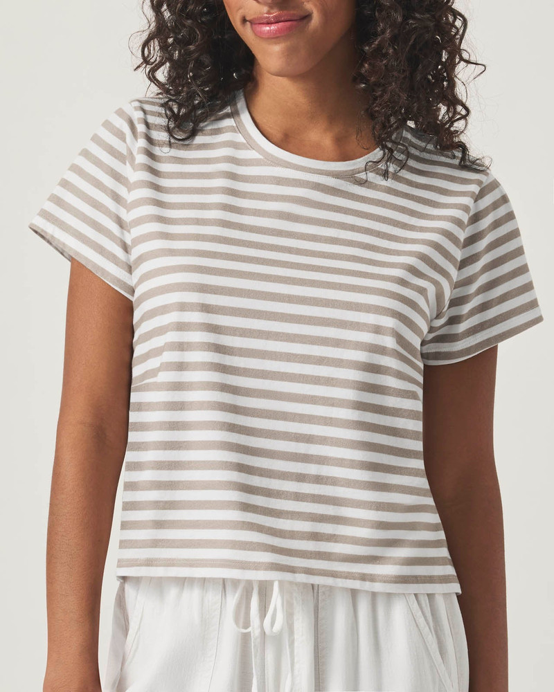Louisa Short Sleeve Stripe Tee 7