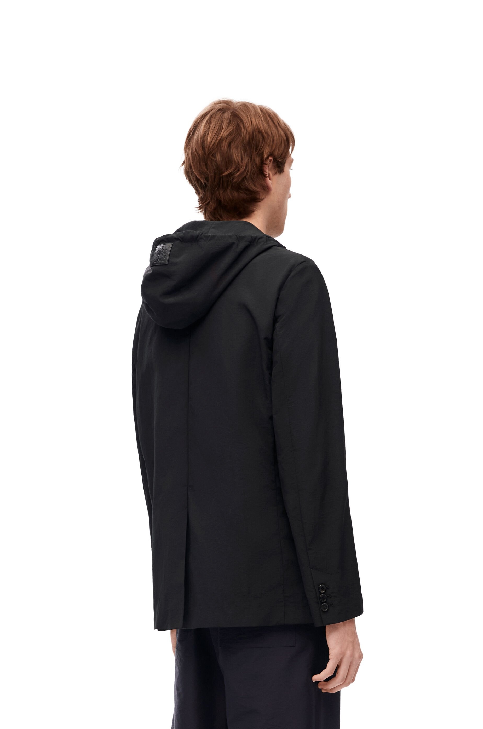 Hooded jacket in nylon - 4