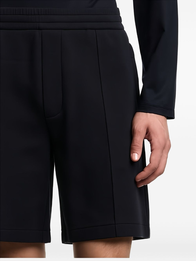 seam-detail track shorts 5